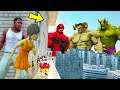 Franklin and Shinchan & Pinchan play HIDE AND KILL with Squid Game Doll In GTA 5 | 2