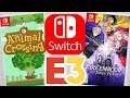 Nintendo Switch E3 Games - Animal Crossing, Fire Emblem, Pokemon!