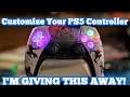 PS5 Controller LED Mod and custom graphics (Giveaway Announcement) (Part 2)