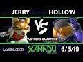 S@X 305 SSBM - Jerry (Fox, Jigglypuff) Vs. Hollow (Sheik) - Smash Melee Winners Quarters