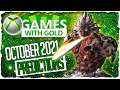 XBOX Games with Gold October 2021 Predictions | XBOX Live Gold Lineup October ?