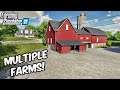 FARMCON 21 - Multiple Farms, Seasons, & USA Map! | Farming Simulator 22
