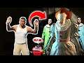 GTA 5: SHINCHAN And Franklin Attacked By PENNYWISE With LIGHTNING MCQUEEN