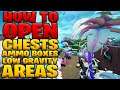 How to open chests and ammo boxes in low gravity areas in Fortnite Chapter 2 Season 7