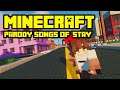 ♬ "Minecraft" - A Minecraft Parody of "Stay" BY Justin Bieber and Kid LAROI Full Minecraft Animation