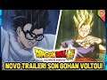 NOVO TRAILER COM SON GOHAN!! - DRAGON BALL SUPER "SUPER HERO" FILME (PORTUGUÊS)
