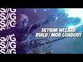 Skyrim Wizard Build! Mod List + Loadout! PS4!