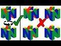 Why there are 5 Different Versions of 3D N64 Logos in N64 Games