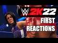 WWE 2K22 First Reaction to Summerslam Trailer! March 2022 #shorts