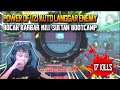 17 Kills!! Power Of Uzi Auto Langgar Enemy | Bocah Barbar Bunuh Sultan Kat Bootcamp! EvosAcap | PUBG