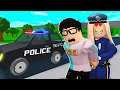 Creepy Fan Became A Cop And Arrested Me! (Roblox Bloxburg)