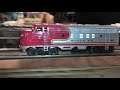 HO Diesel Bachmann Hong Kong Santa Fe Runs Well On Track ATSF 307 Video