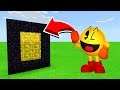 How To Make A Portal To PACMAN in Minecaft Pocket Edition/MCPE