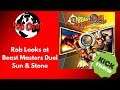 Kickstarter Preview- Rob Looks at Beast Masters Duel -Sun and stone