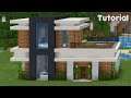 Minecraft Tutorial: How to Build a Modern Underground House - Easy #4