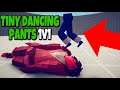 TINY DANCING PANTS vs EVERY FACTION 1v1 - Totally Accurate Battle Simulator TABS