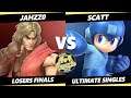 4o4 Smash Night 19 Losers Finals - Jahzz0 (Ken, Ryu) Vs. Scatt (Mega Man, Snake) - SSBU Ultimate