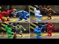 All Big Fig Hulk Characters in Fight Scene in LEGO Marvel Super Heroes
