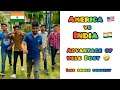 America 🇺🇸 vs India 🇮🇳 ~ Advantage of wele dost 🤣 ~ Friendship Goals ~ Dushyant Kukreja #shorts