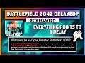 Battlefield 2042 DELAYED? | Open Beta Delayed | Official & Unofficial Sources