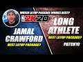 BEST LAYUP PACKAGE AFTER PATCH 10 ★ LONG ATHLETE OR JAMAL CRAWFORD HOPSTEP? NBA 2K20
