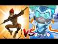 King Monkey VS Tom Raio de Gelo - Jogo Miraculous Ladybug e Gato Noir VS Talking Tom Hero Dash