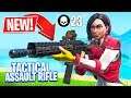 New Tactical Assault Rifle Gameplay! // Pro Fortnite Player // 2,200 Wins (Fortnite Battle Royale)