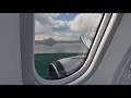 SQ 787 Landing at Hong Kong [Engine View] - MSFS 2020