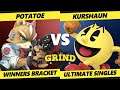 The Grind 146 Winners Bracket - Potatoe (Fox, Falco) Vs. Kurshaun (Pac-Man) Smash Ultimate - SSBU