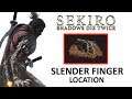 Sekiro: Shadows Die Twice Slender Finger Location