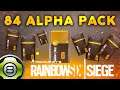 Skin légendaire pour Twitch 🇫🇷 - OUVERTURE DE 84 ALPHA PACK !! 🎁 - Rainbow Six Siege FR
