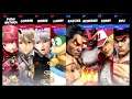 Super Smash Bros Ultimate Amiibo Fights – Kazuya & Co #15 Team battle at Kof Stadium