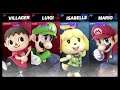 Super Smash Bros Ultimate Amiibo Fights  – Request #18888 Villager & Luigi vs Isabelle & Mario