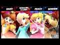 Super Smash Bros Ultimate Amiibo Fights – Request #19610 Daisy & Rosalina vs Peach & Bowser
