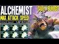 WTF 6 Mjolnir Alchemist Max Attack Speed 22 Kills | Dota 2 Silly Builds
