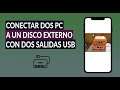 Cómo Conectar dos Computadoras a un Disco Duro Externo con dos Salidas USB