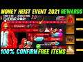 Free fire money heist event free rewards | free fire new event today