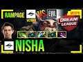 Nisha - Meepo Gameplay | RAMPAGE | Secret vs EG Game 2 - DreamLeague S13 The Leipzig Major