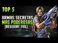 Top 5: Armas secretas mas potentes de Resident Evil