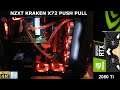 Ultimate Hybrid GPU Cooling NZXT Kraken X72 Push Vs Push Pull | RTX 2080 Ti | i9 9900K 5.1GHz