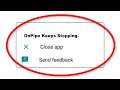 How To Fix OnPipe Apps Keeps Stopping Error Android & Ios - Fix OnPipe App Not Open Problem