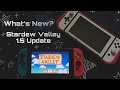 Stardew Valley 1.5 Update Nintendo Switch