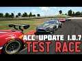 Assetto Corsa Competizione Update 1.0.7 Test Race