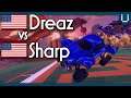 Dreaz (Rank 2 NA) vs Sharp | Rocket League 1v1