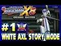 Mega Man X Legacy Collection 2 PS4 (1080p) - Rockman X8 Chinese Edition White Axl Story Part 1