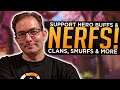 Overwatch: Jeff Talks Support BUFFS & NERFS, Clans, Smurfs & MORE!