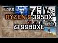 Ryzen 9 3950X vs i9 9980XE Benchmarks - 15 Tests