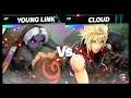 Super Smash Bros Ultimate Amiibo Fights – Request #20673 Dark Young Link vs Cloud