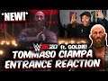 WWE 2K20 TOMMASO CIAMPA GOLDIE ENTRANCE REACTION! (HOLY SH*T!...)