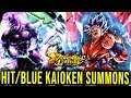 Dragon Ball Legends HIT and SUPER SAIYAN BLUE KAIOKEN GOKU SUMMONS